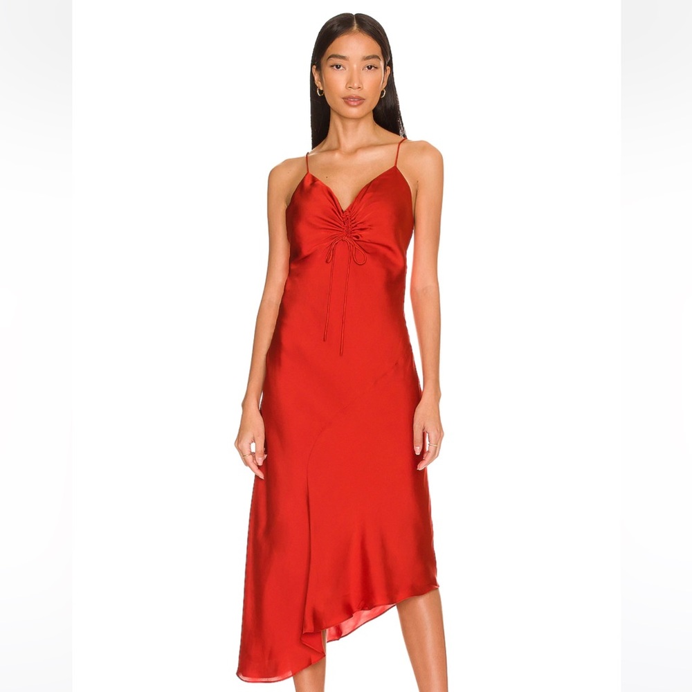 AllSaints alexia dress, red, NWOT